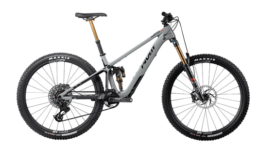 Pivot Shuttle SL Pro XO Eagle Transmission in Desert Sage Green – erhältlich bei Gravity & Sons in Helmbrechts, Oberfranken