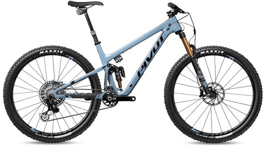 Pivot Trail 429 in Pacific Blue – vielseitiges Trailbike mit Carbonrahmen und Top-Fahrwerk, erhältlich bei Gravity & Sons in Helmbrechts, Oberfranken.
