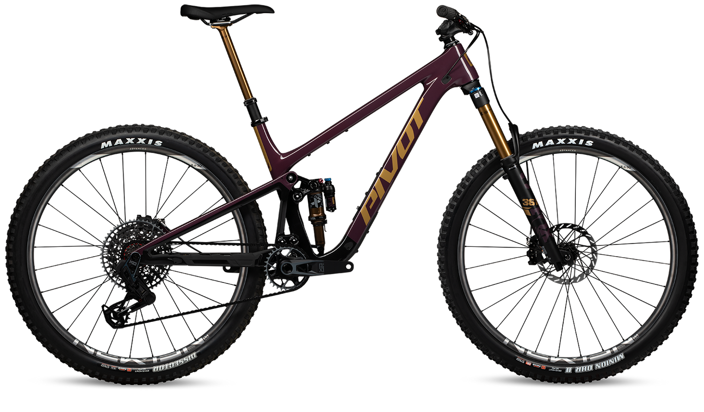 Pivot Trailcat LT Pro X0 in Dr. Purple – erhältlich bei Gravity & Sons in Helmbrechts, Oberfranken