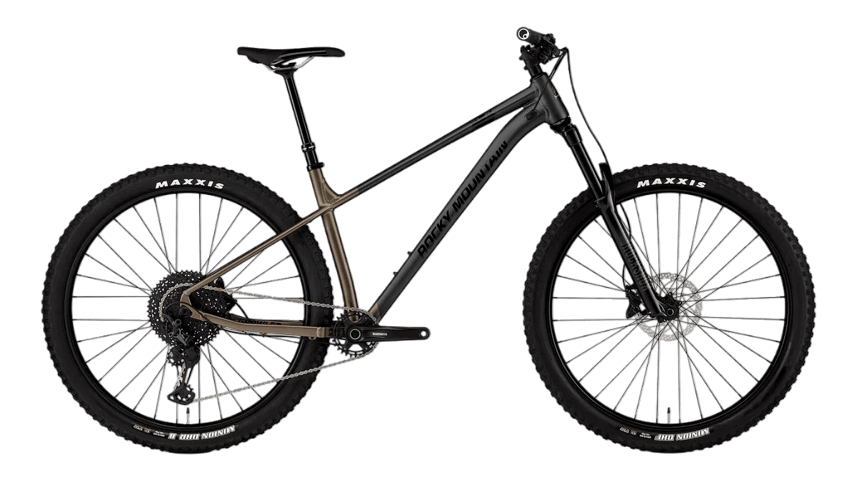 Rocky Mountain Growler in One Bourbon, One Scotch, One Beer / Smoke on the Water / Black Dog – robustes Hardtail-MTB mit moderner Geometrie, erhältlich bei Gravity & Sons in Helmbrechts, Oberfranken.