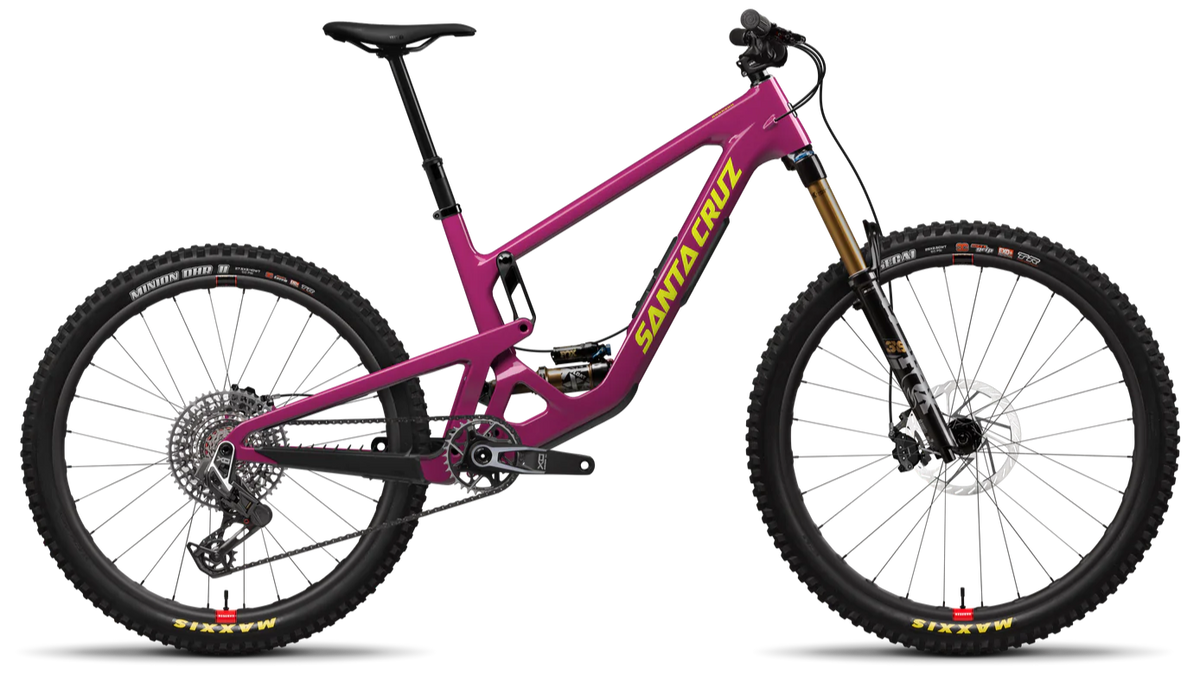 Santa Cruz Bronson 2025 in Kalimotxo – modernes Enduro-Bike mit VPP-Fahrwerk, erhältlich bei Gravity & Sons in Helmbrechts, Oberfranken.