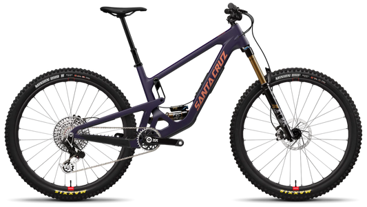 Santa Cruz Hightower 2025 in Matte Deep Purple – stylishes Trailbike in edler Farbe, erhältlich bei Gravity & Sons in Helmbrechts, Oberfranken.
