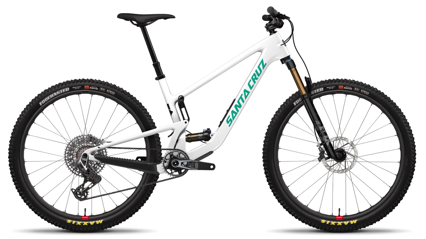 Santa Cruz Tallboy in Gloss White – erhältlich bei Gravity & Sons in Helmbrechts, Oberfranken