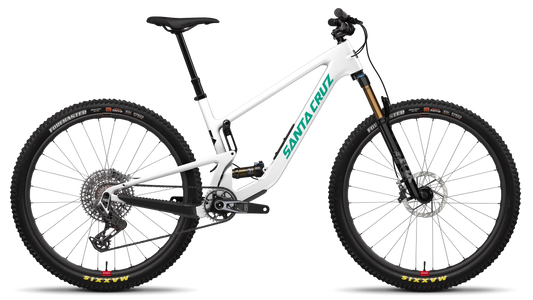 Santa Cruz Tallboy in Gloss White – erhältlich bei Gravity & Sons in Helmbrechts, Oberfranken