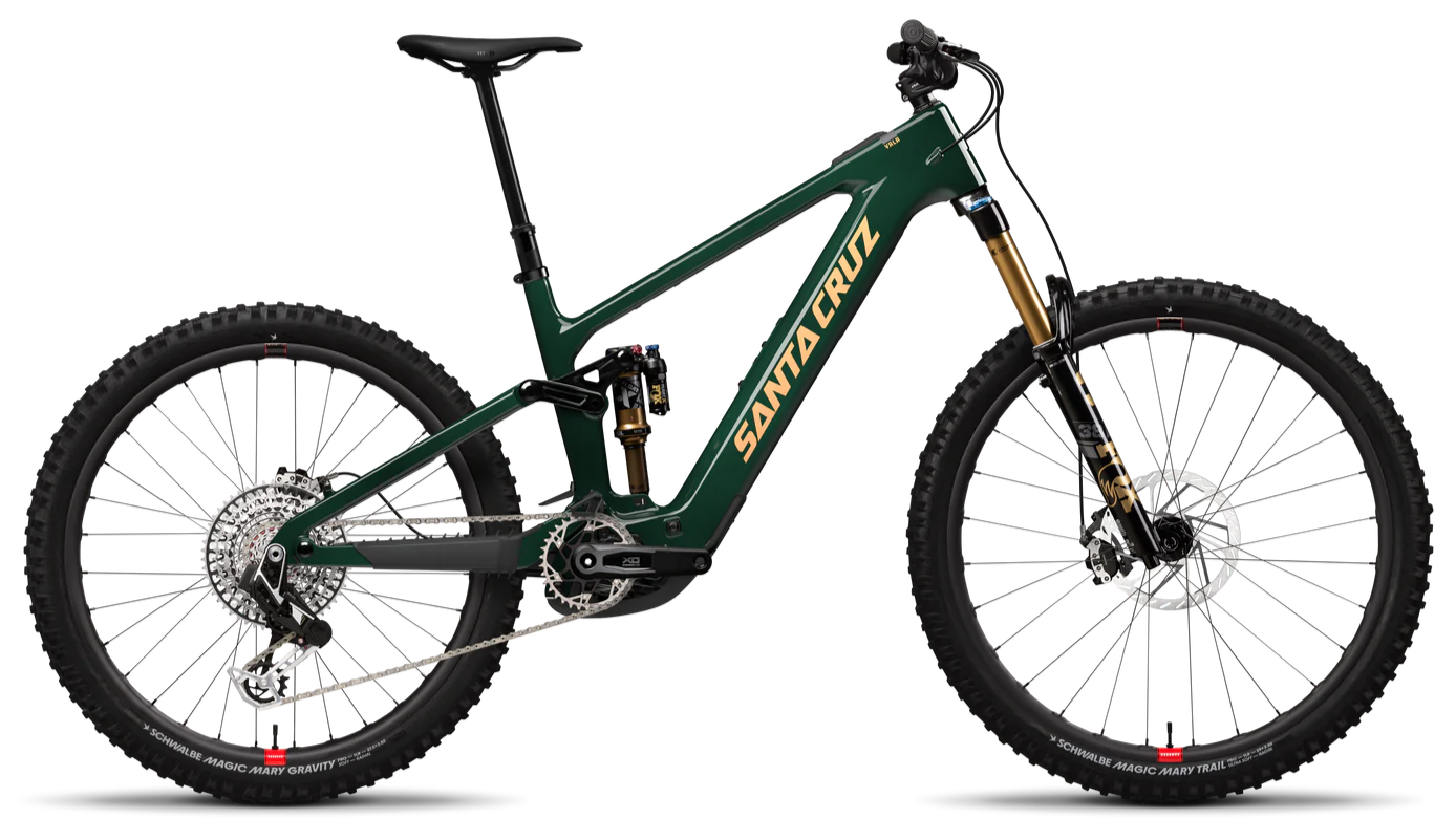 Santa Cruz Vala 2025 in Midnight Green – elegantes Trail- und All-Mountain-Bike, erhältlich bei Gravity & Sons in Helmbrechts, Oberfranken.