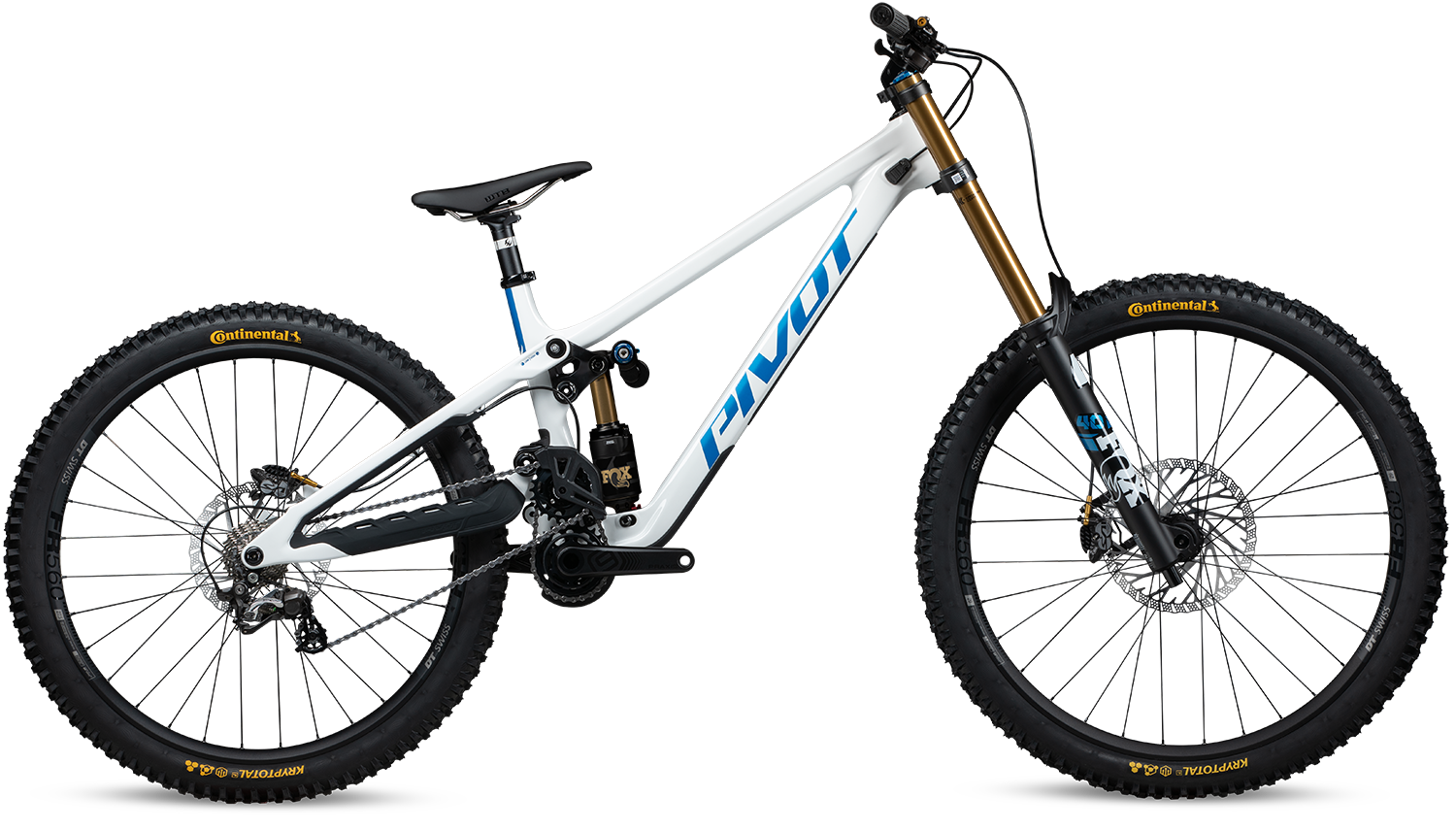 Pivot Cycles Phoenix White Cobalt Blue Downhill Mountainbike Gravity & Sons Oberfranken Helmbrechts