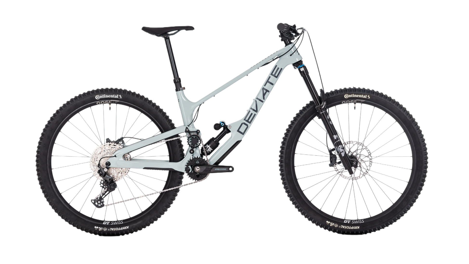 Deviate Highlander II 2026 Full Build Enduro Bike in Iona Green – erhältlich bei Gravity & Sons in Helmbrechts, Oberfranken.