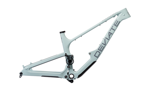 Deviate Highlander II Frame Only in Iona Green – erhältlich bei Gravity & Sons in Helmbrechts, Oberfranken