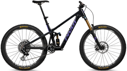 Pivot Firebird in Purple Galaxy – Limited Edition Enduro-Bike mit edlem Finish, erhältlich bei Gravity & Sons in Helmbrechts, Oberfranken.