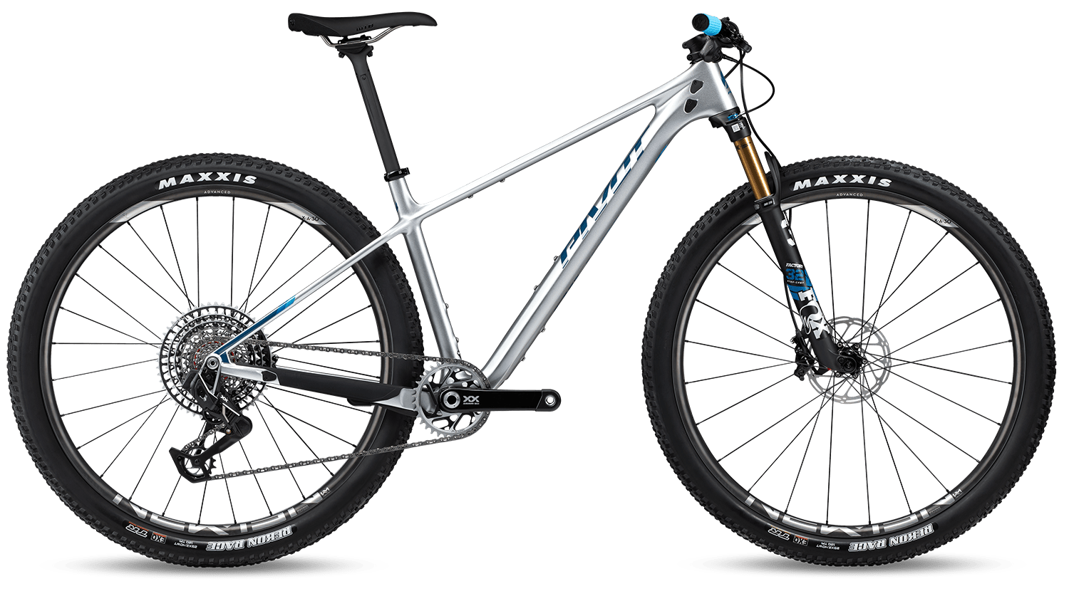 Pivot LES SL in Silver Bullet – leichtes und effizientes Hardtail für sportliche Fahrer, erhältlich bei Gravity & Sons in Helmbrechts, Oberfranken.