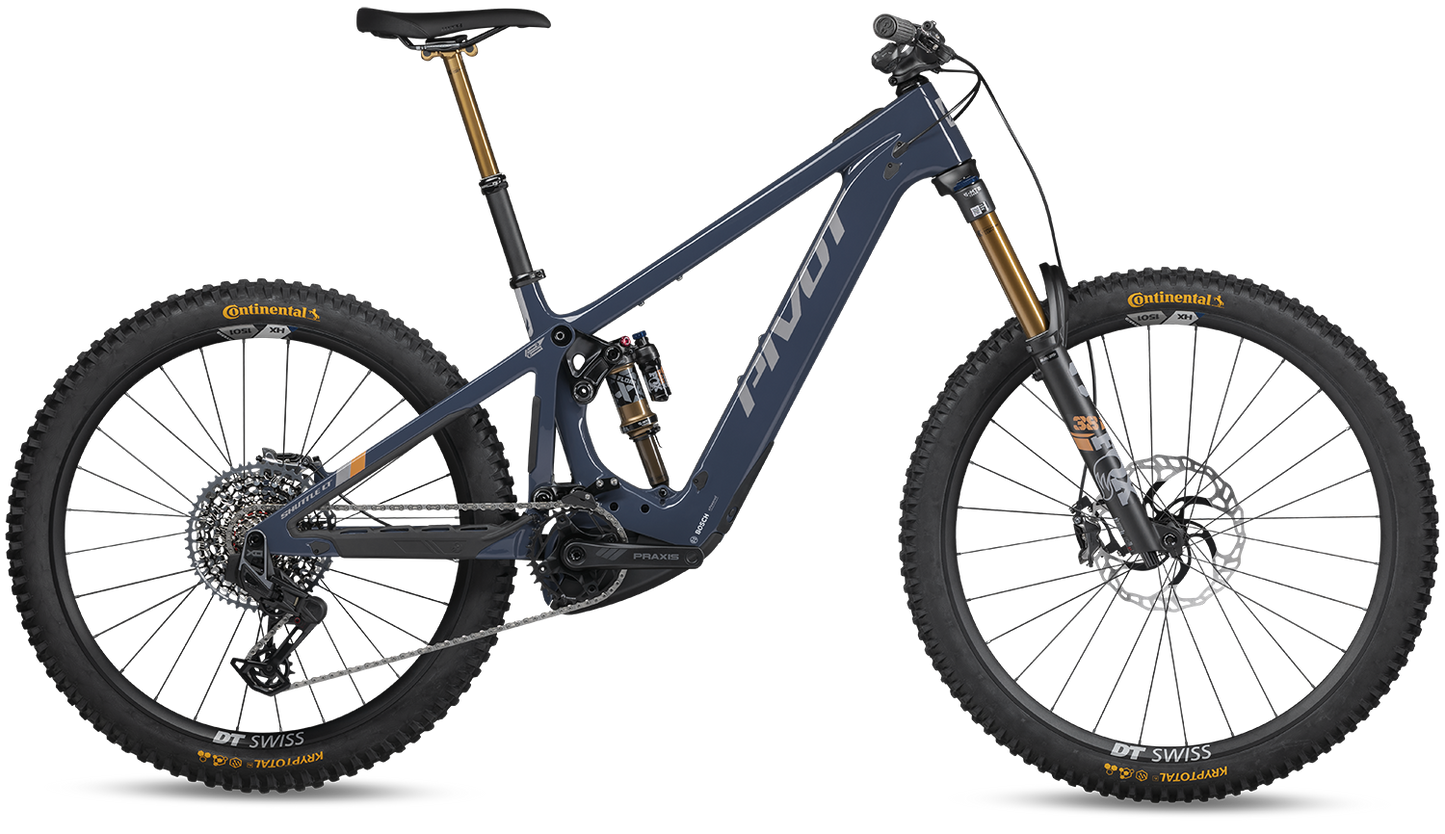 Pivot Shuttle LT Pro X0 Eagle in Blue Scrub Jay – erhältlich bei Gravity & Sons in Helmbrechts, Oberfranken.