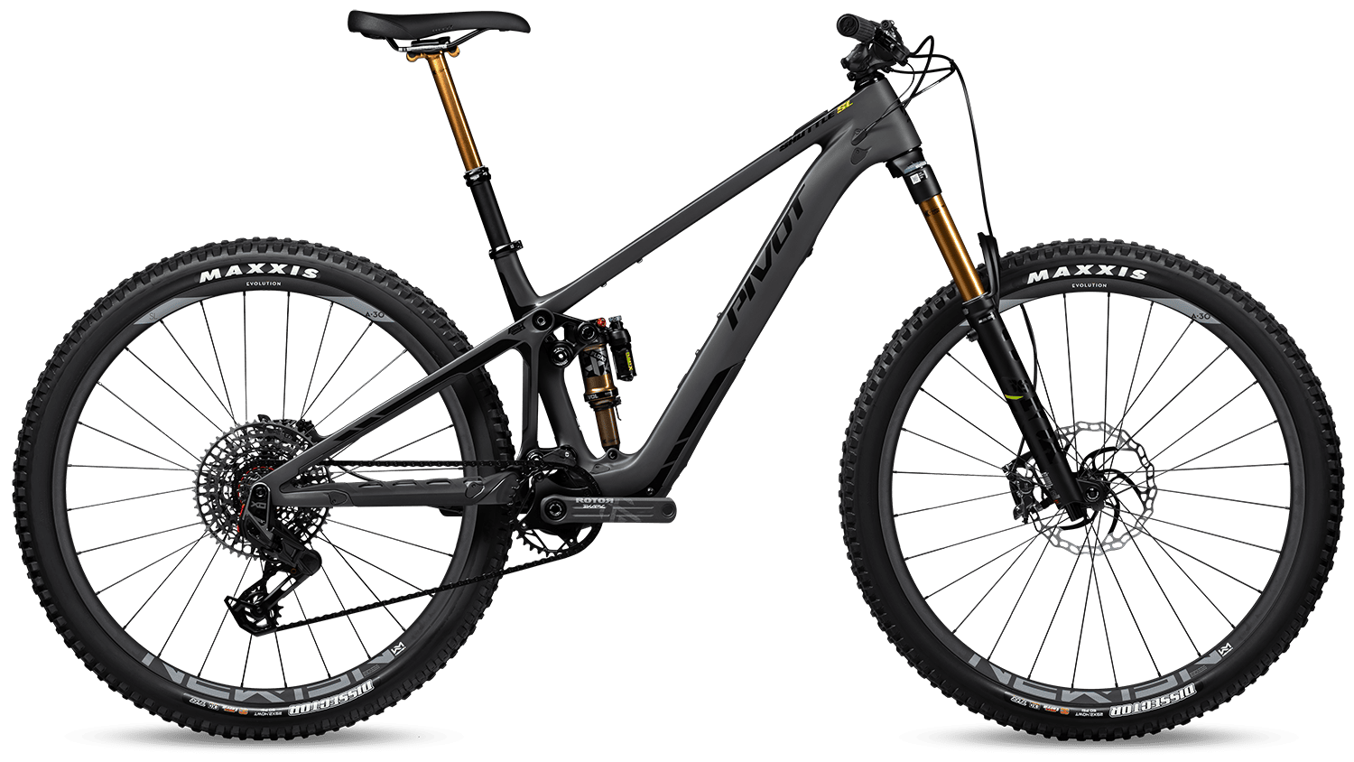 Pivot Shuttle SL in Black Lime – leichtes E-MTB mit FAZUA Ride 60 Motor, erhältlich bei Gravity & Sons in Helmbrechts, Oberfranken.