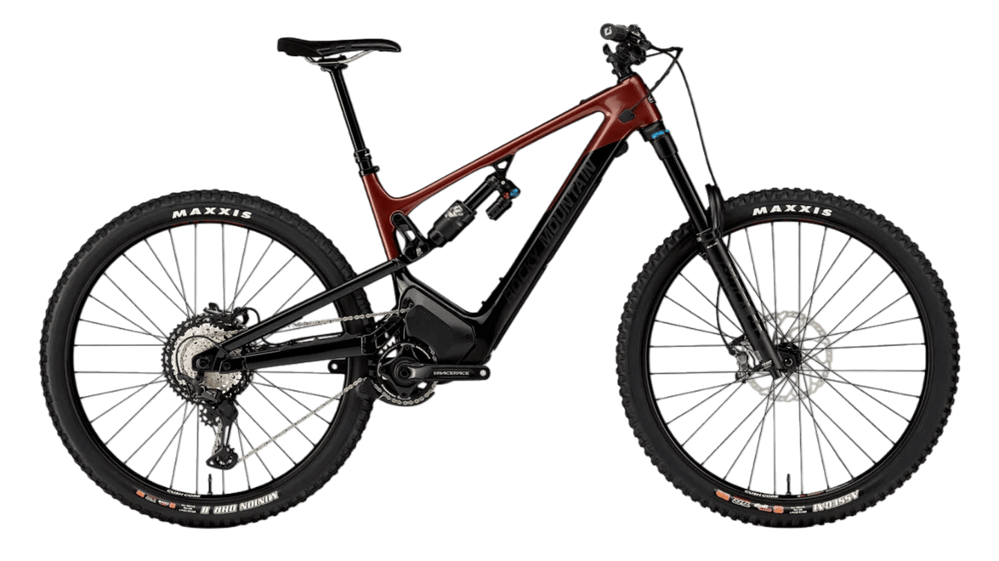 Rocky Mountain Altitude Powerplay in Black Dog / Another Brick in the Wall – kraftvolles E-Mountainbike mit Carbonrahmen, erhältlich bei Gravity & Sons in Helmbrechts, Oberfranken.