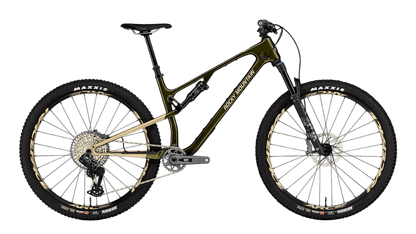 Rocky Mountain Element in Snakebite / Champagne Supernova – modernes Trailbike mit effizientem Fahrwerk, erhältlich bei Gravity & Sons in Helmbrechts, Oberfranken.