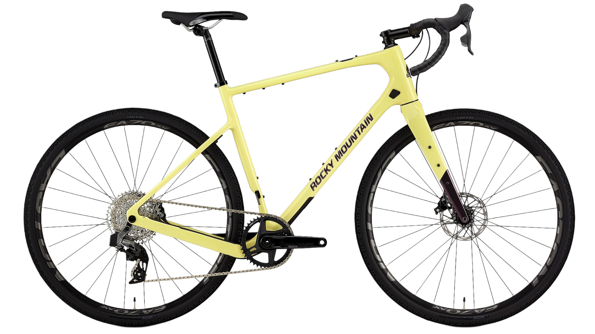 Rocky Mountain Solo Carbon 70 SRAM in Yellow Purple – erhältlich bei Gravity & Sons in Helmbrechts, Oberfranken