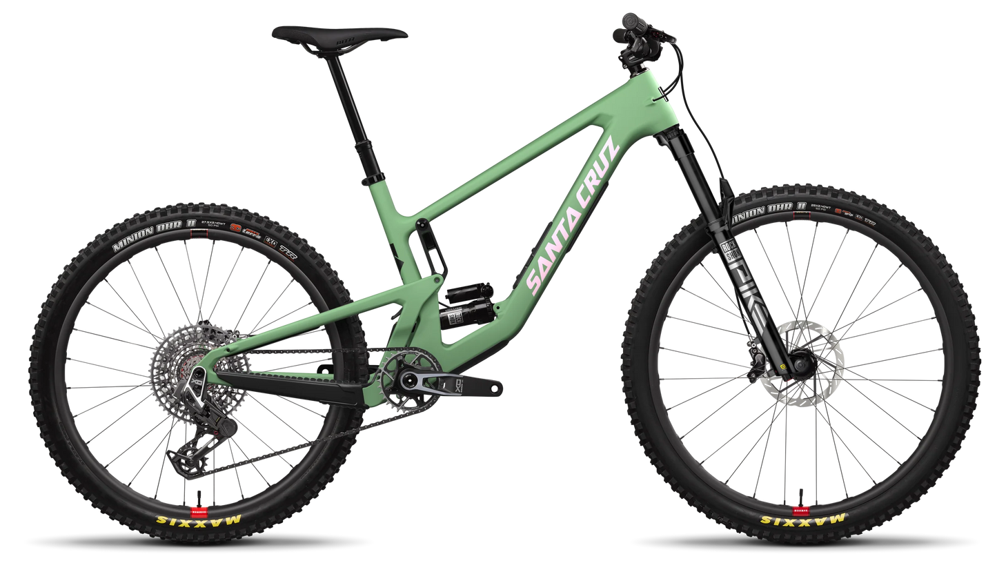 Santa Cruz 5010 in Matte Spumoni Green – erhältlich bei Gravity & Sons in Helmbrechts, Oberfranken