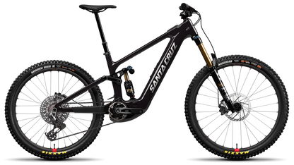 Santa Cruz Bullit in Gloss Black – robustes E-Enduro-Bike mit Carbonrahmen, erhältlich bei Gravity & Sons in Helmbrechts, Oberfranken.