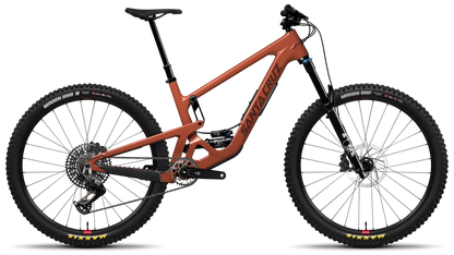 Santa Cruz Hightower 2026 in Gloss Brick Red – aggressives Trailbike mit ikonischem Design, erhältlich bei Gravity & Sons in Helmbrechts, Oberfranken.