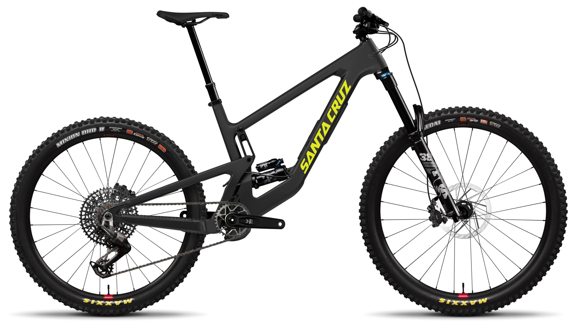 Santa Cruz Nomad 2026 in Matte Black – erhältlich bei Gravity & Sons in Helmbrechts, Oberfranken